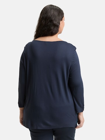T-shirt Tom Tailor Women + en bleu