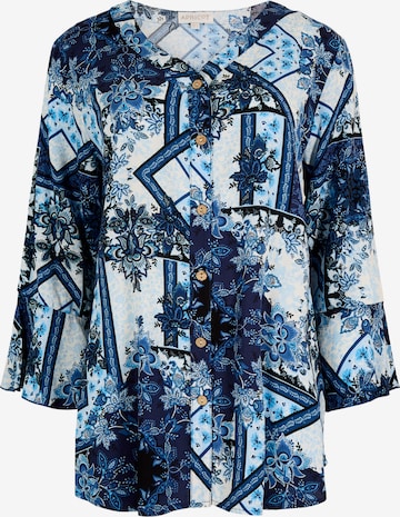 Chemisier ' ' Apricot en bleu : devant