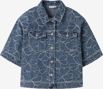 Regular fit Camicia da donna di NAME IT in blu: frontale