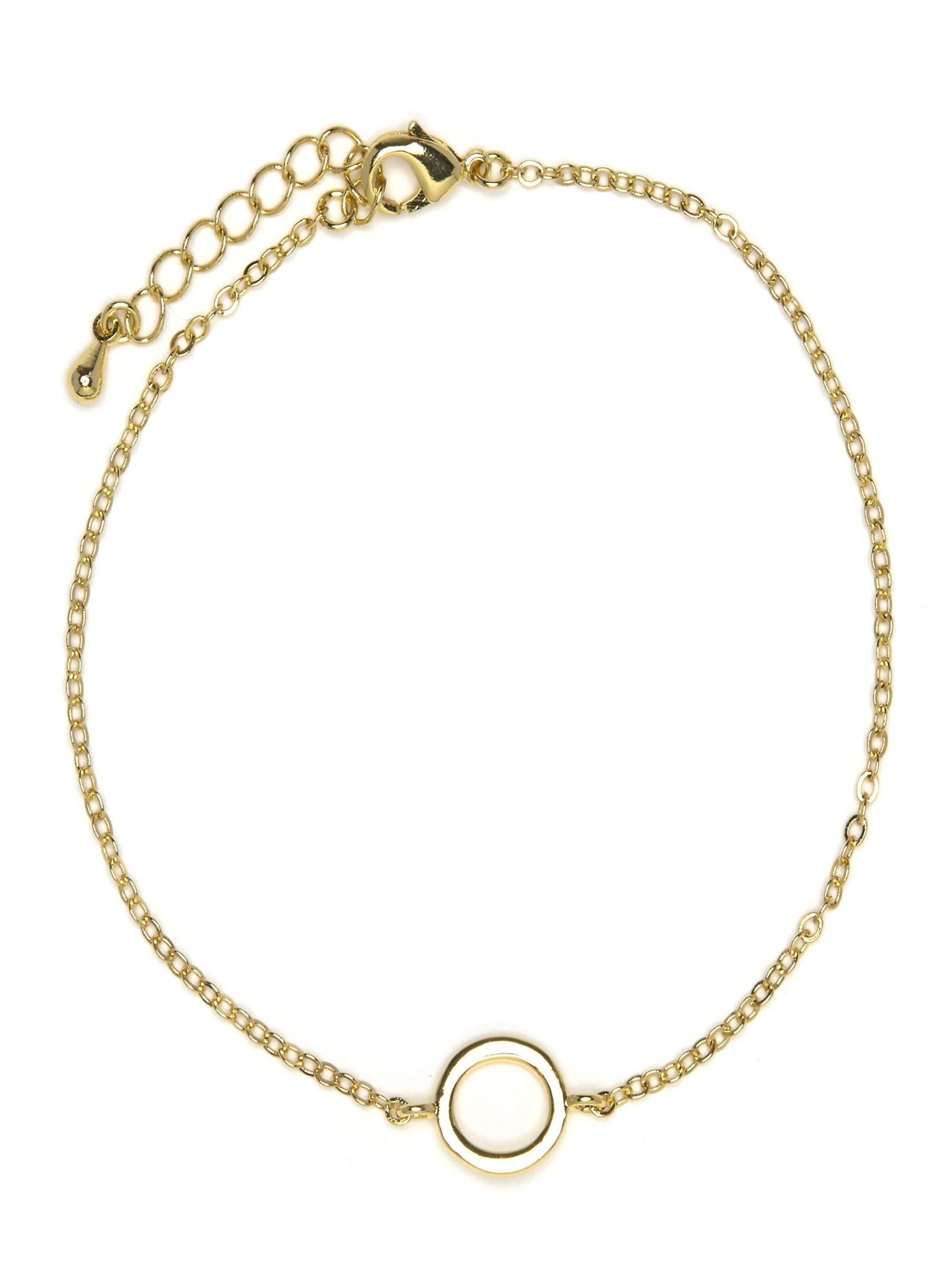 Braccialetto 'Alphabet O' di Luxenter in oro