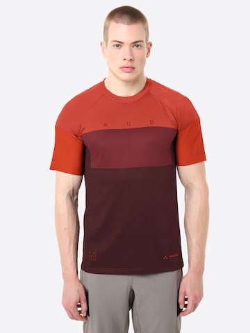 VAUDE Functioneel shirt 'Moab' in Oranje: voorkant