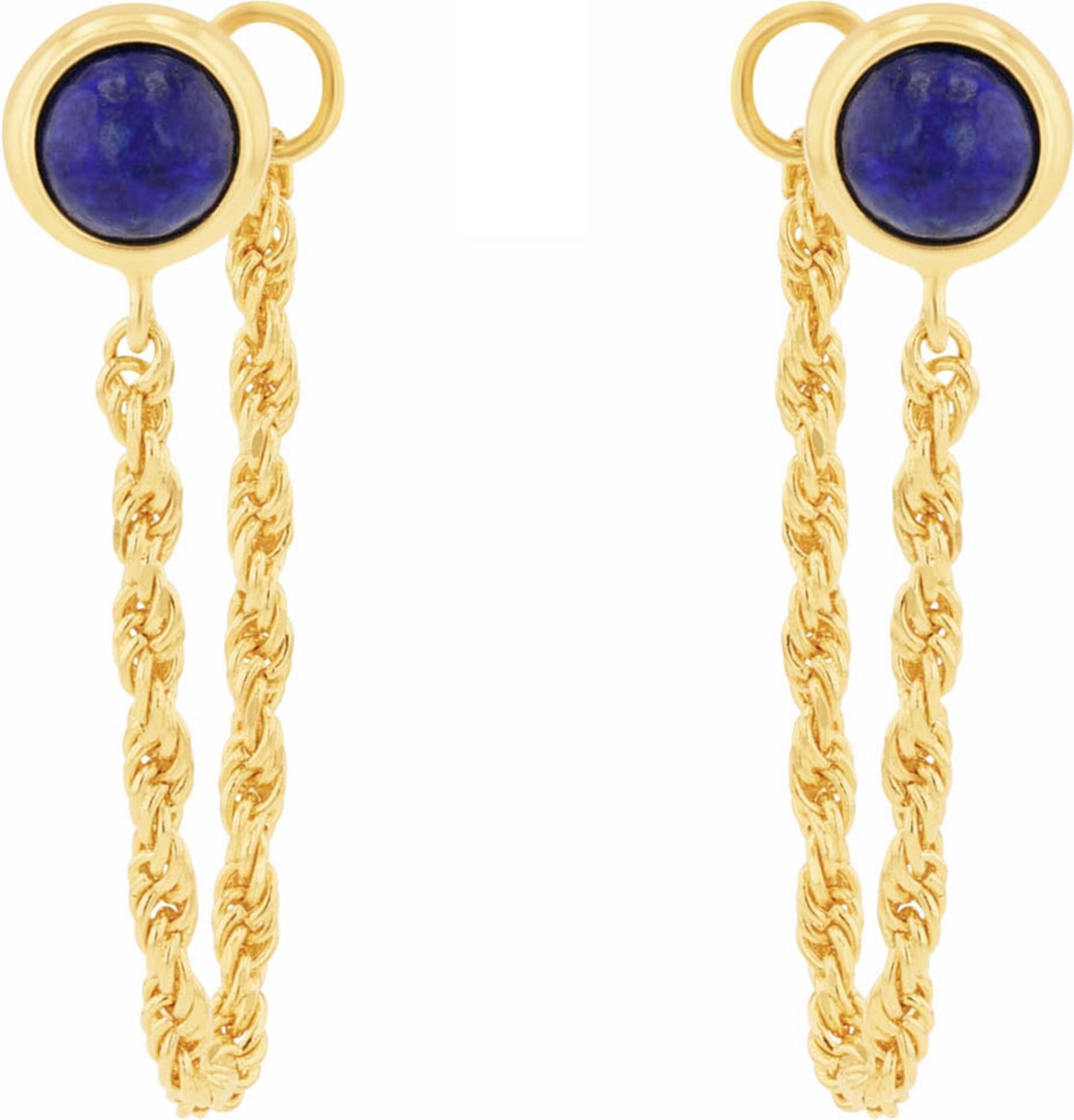 AMOR Earrings in Gold: front