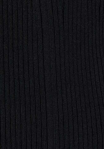 LASCANA Pullover in Schwarz