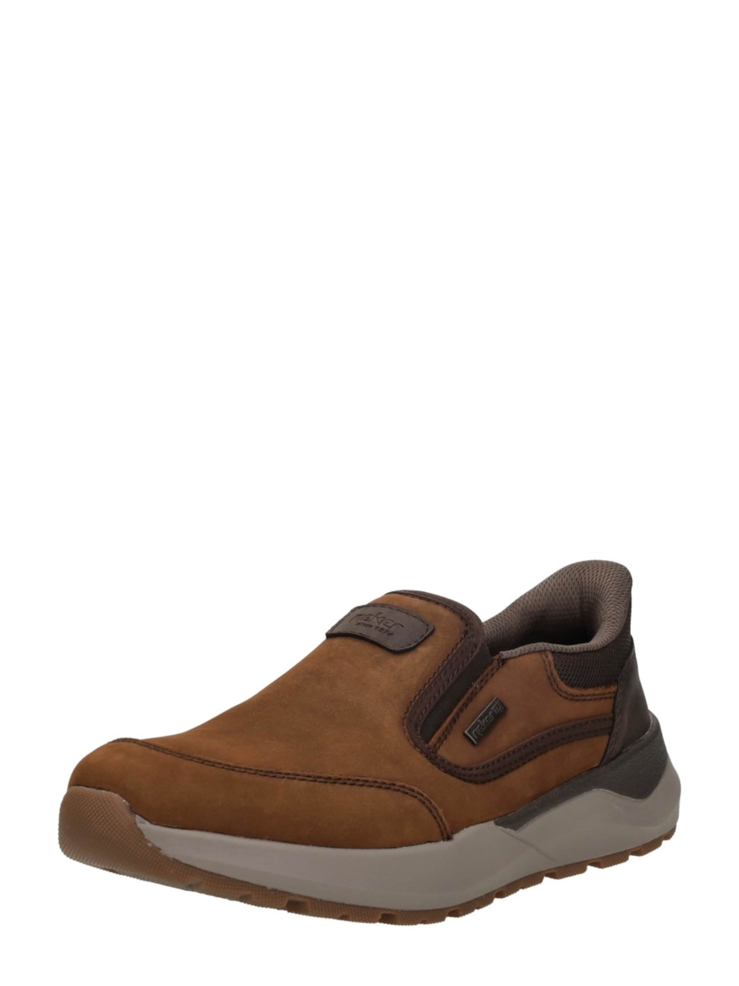 Rieker Slip-ons 'Sportief' in Brown: front
