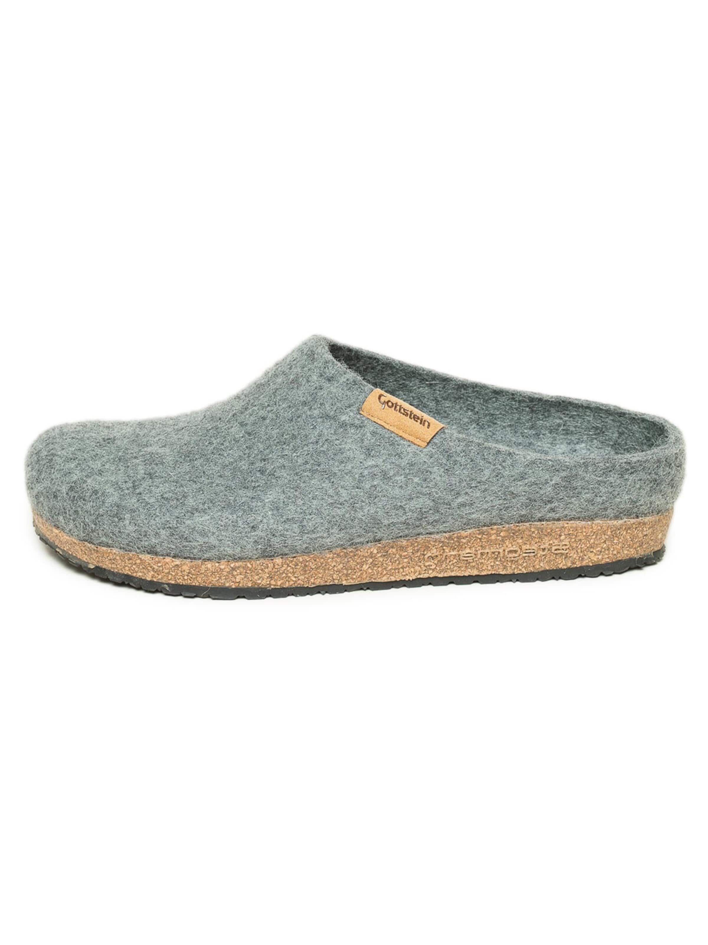 Stegmann Clogs 'RE Filz'‌‌‌‌‌‌‌‌‌‌ in Grau: Vorderseite