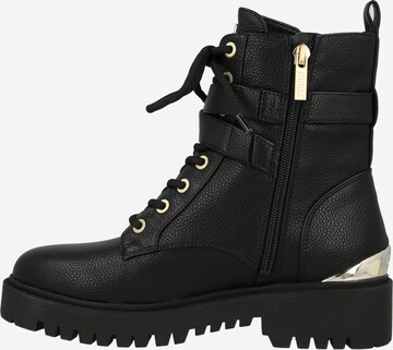 Bottines à lacets 'Odanna' GUESS en noir