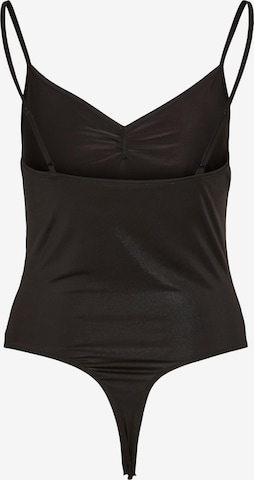 VILA Shirt Bodysuit 'SYLVIE' in Black
