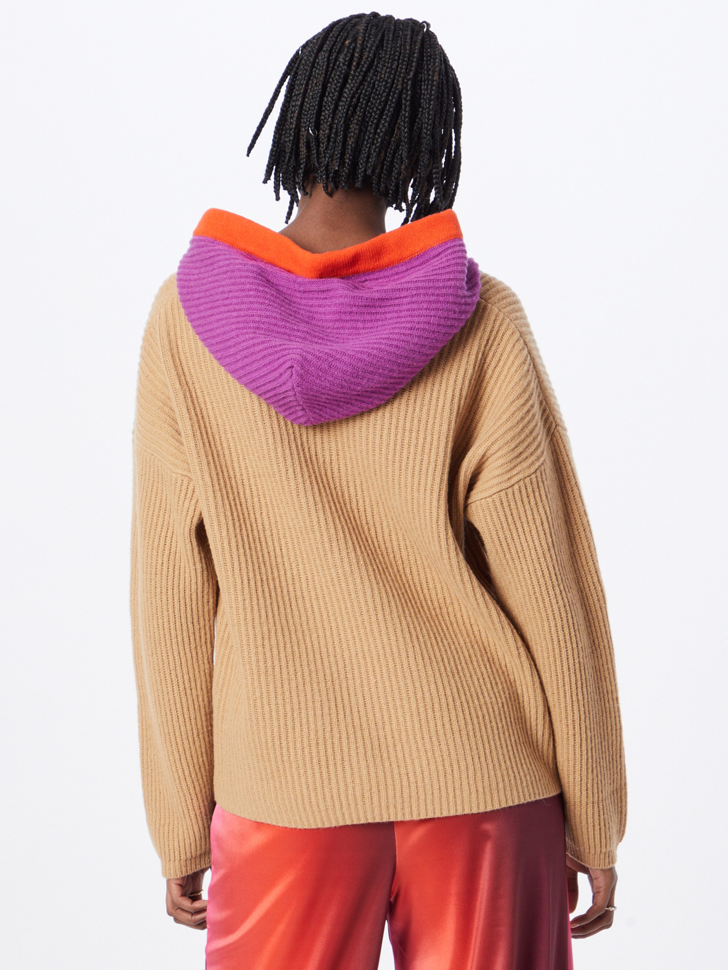 MAX\u0026Co. Sweater 'SCIENZA' in Camel 