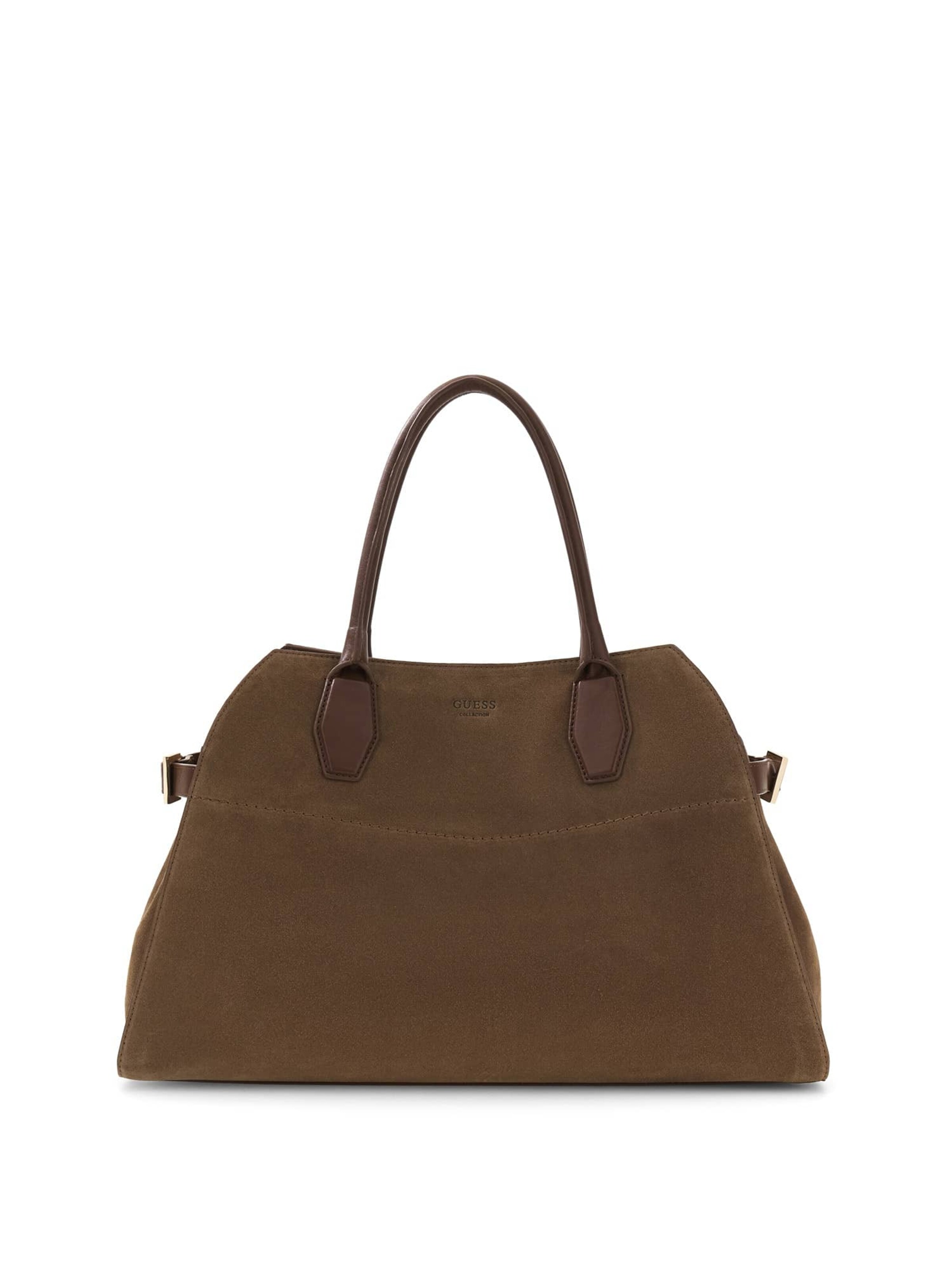 GUESS Schultertasche in Braun: Vorderseite