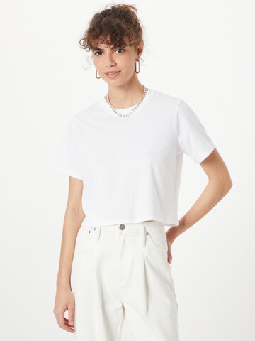 Abercrombie & Fitch Tričko - Biela: predná strana