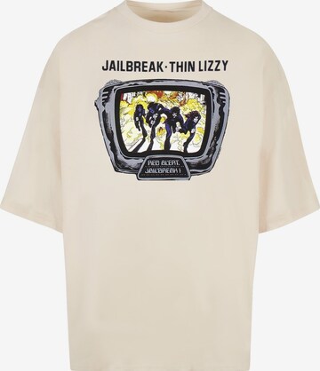 Merchcode T-Shirt 'Thin Lizzy - Jailbreak' in Weiß: predná strana