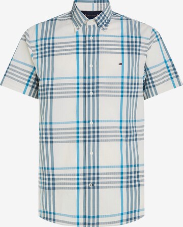 TOMMY HILFIGER Regular Fit Hemd in Blau: predná strana