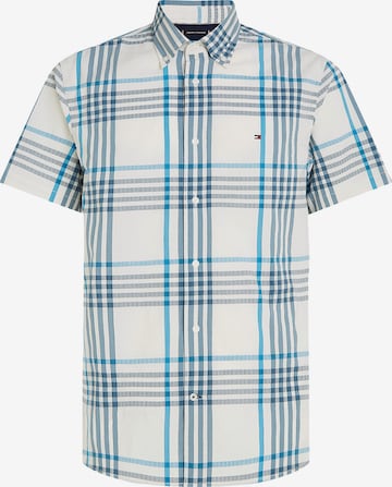 TOMMY HILFIGER Regular fit Button Up Shirt in Blue: front