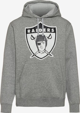 NIKE Sportsweatshirt 'Las Vegas Raiders' in Grau: predná strana