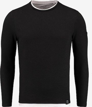 Key Largo Sweater 'STEFANO' in Black: front