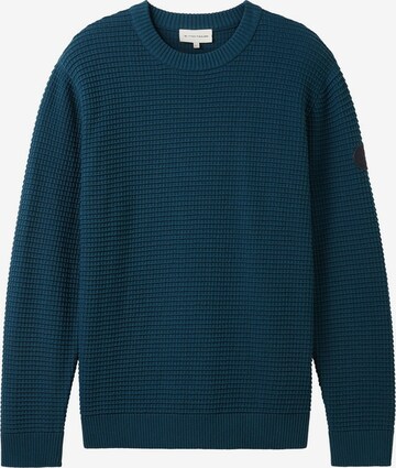 TOM TAILOR Sweater in Blue: front