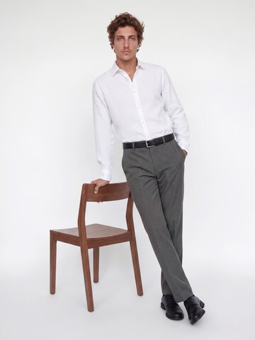 JACK & JONES - Pierna ancha Pantalón chino 'JPSTBILL' en gris