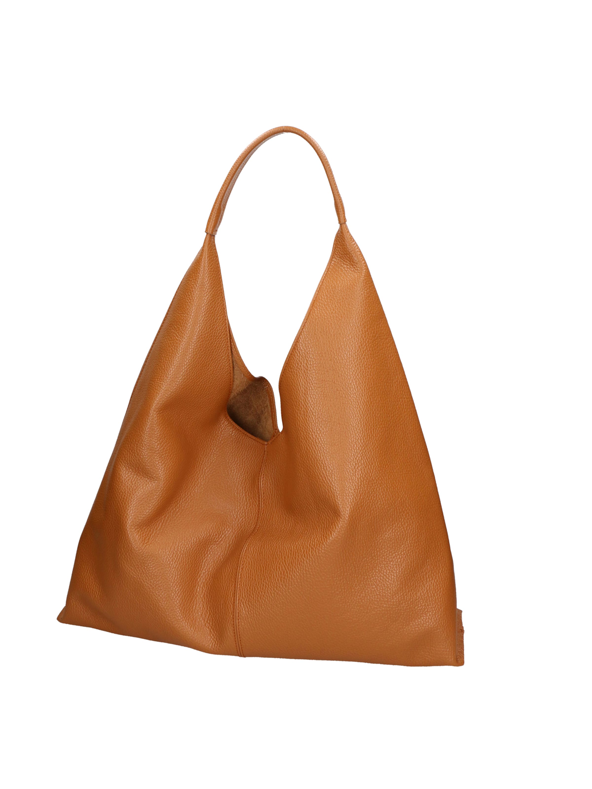 Borsa a spalla di Gave Lux in marrone: frontale