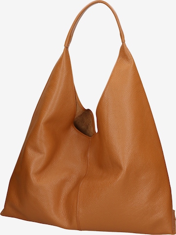 Sac bandoulière Gave Lux en marron : devant