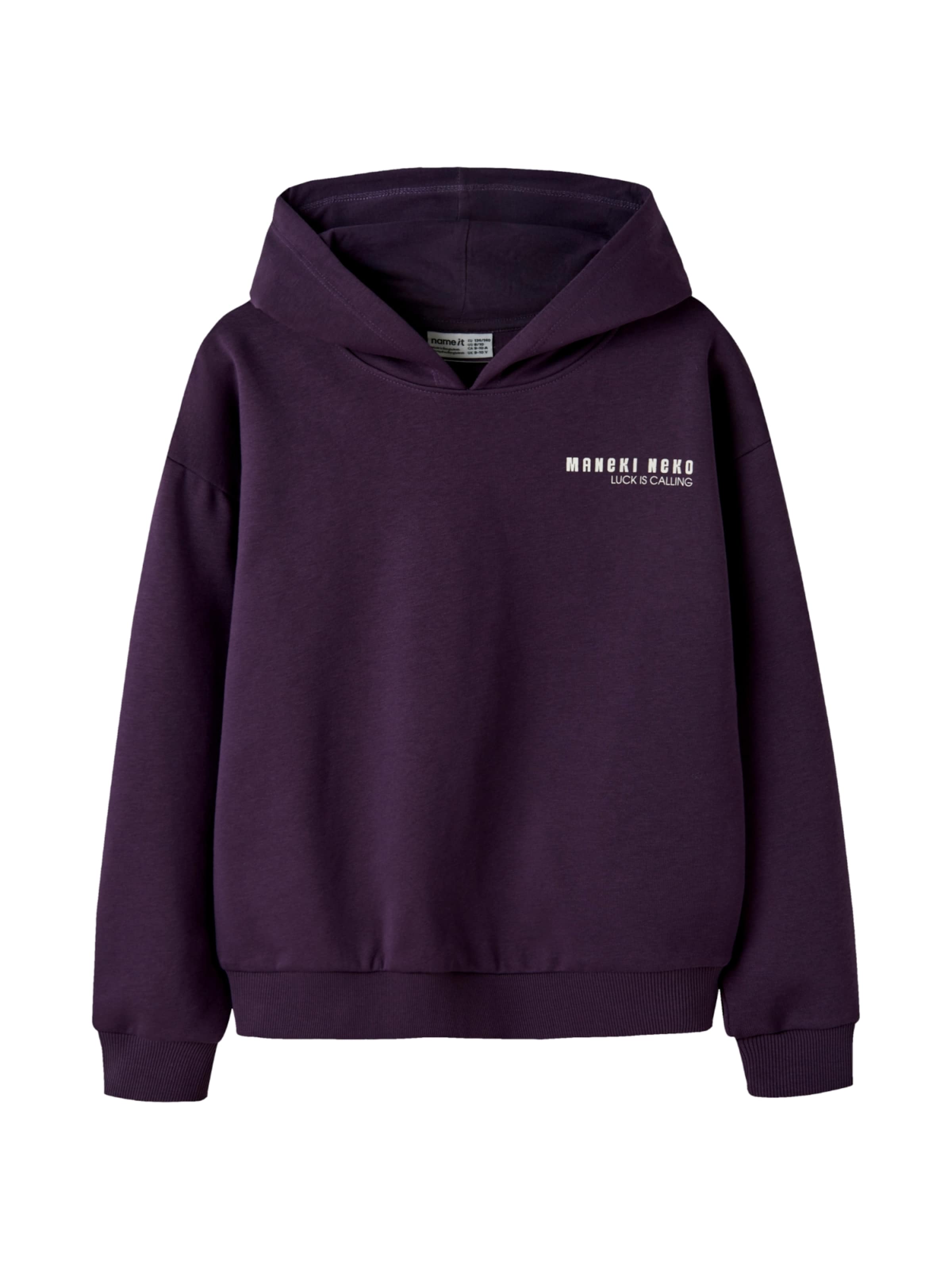 NAME IT - Sudadera 'Oda' en lila: frente
