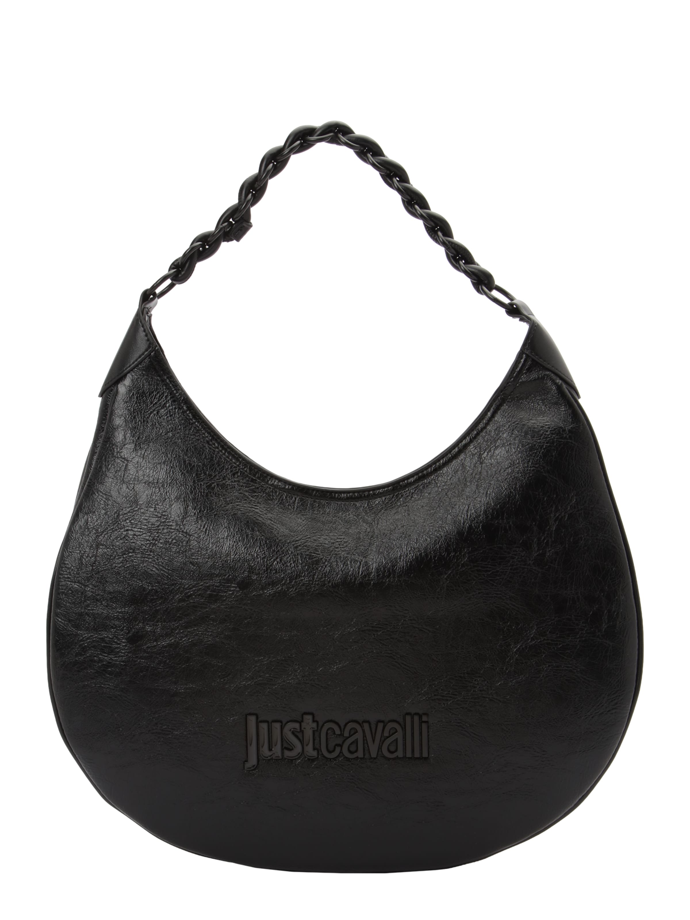 Just Cavalli Torba na ramię w kolorze czarny: przód