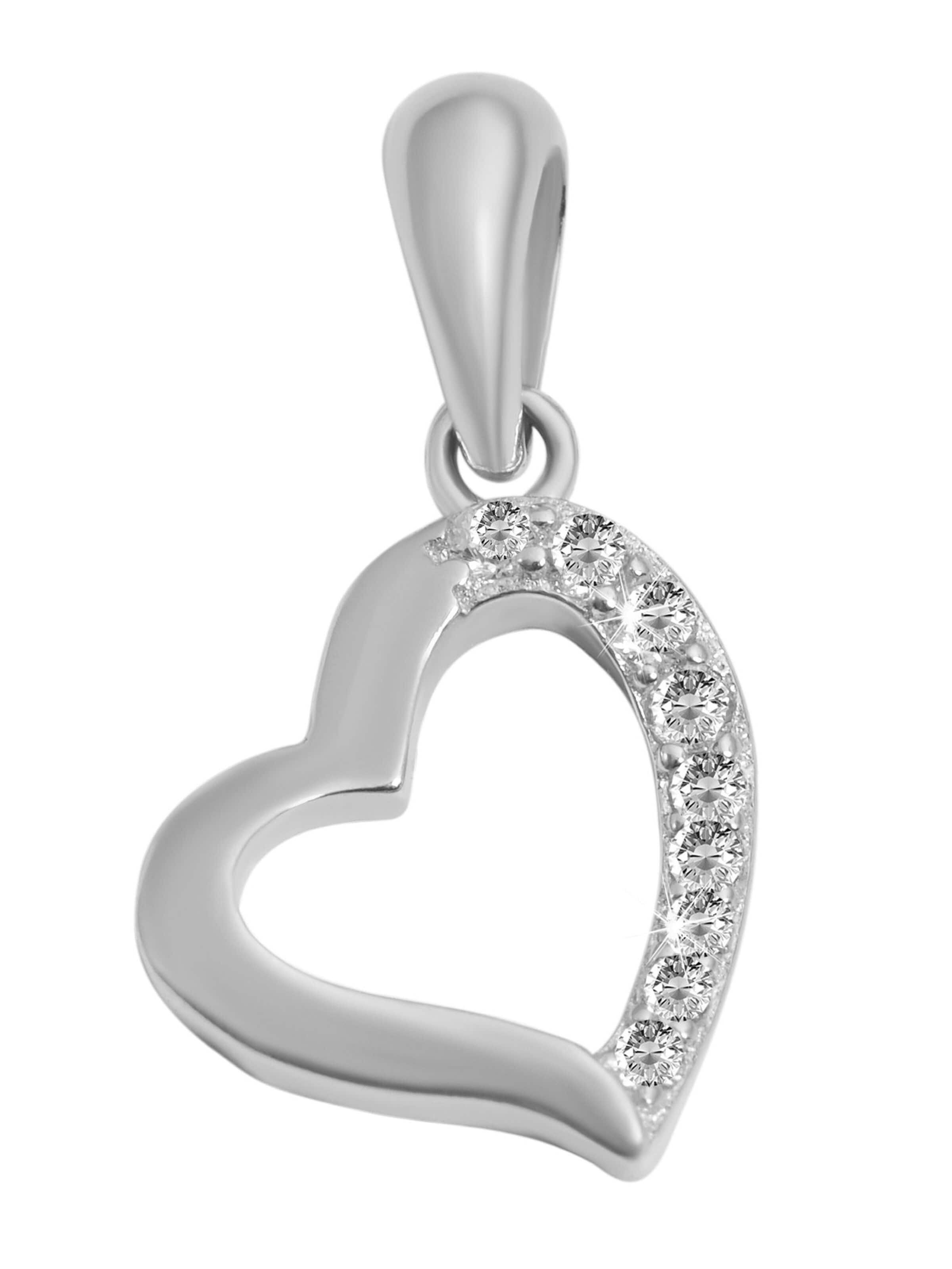 Akzent Jewelry Set '"Imala" aus 925 Sterlingsilber, rhodiniert, langlebig' in Silver