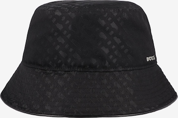 Chapeaux BOSS en noir : devant
