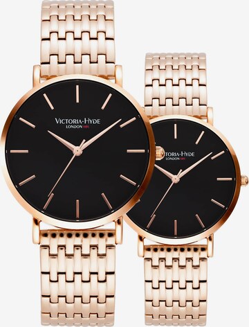 Victoria Hyde Analoog horloge in Goud: voorkant