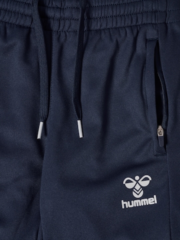 Hummel Slim fit Workout Pants in Blue