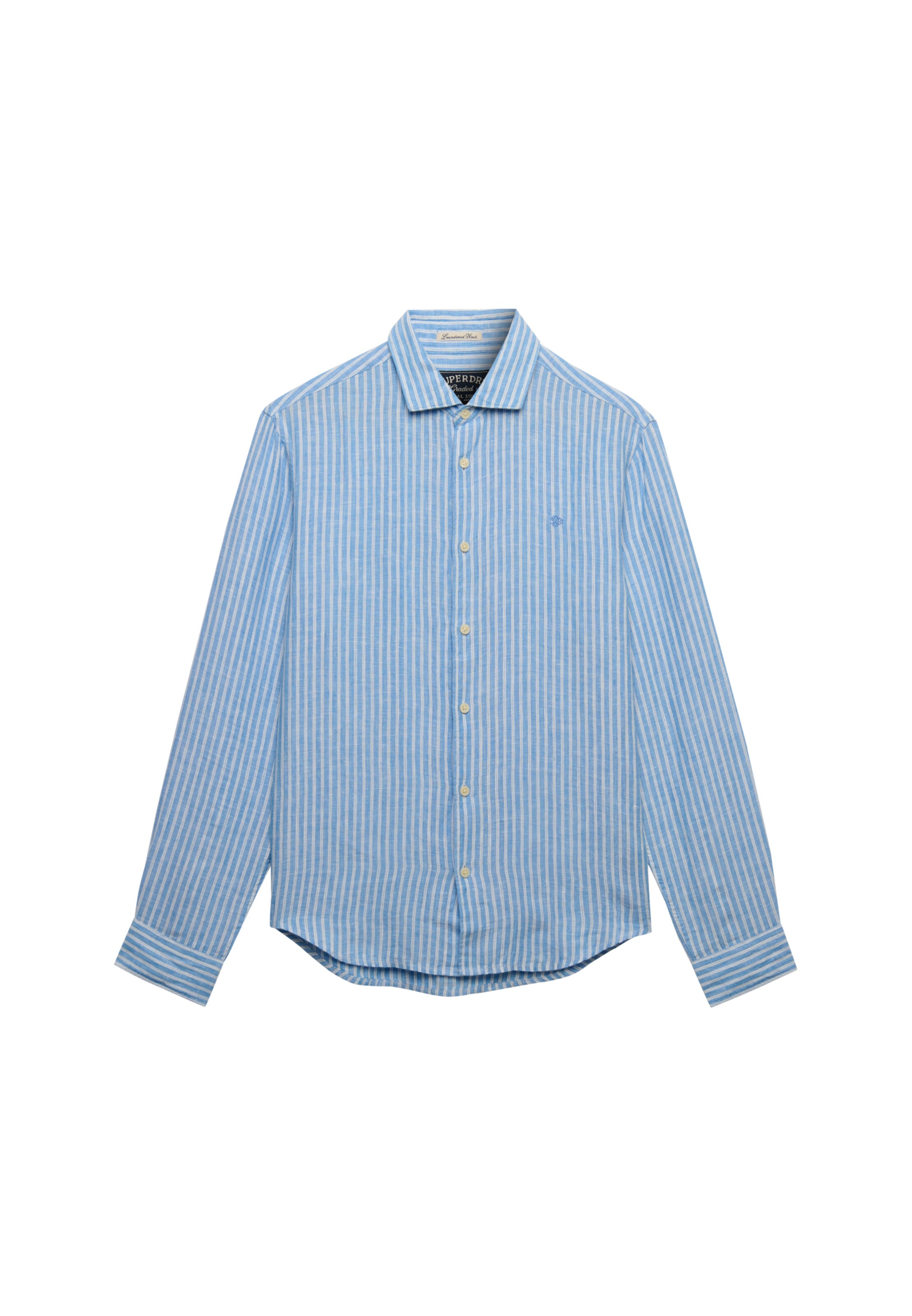 Chemise Superdry & Co en bleu : devant