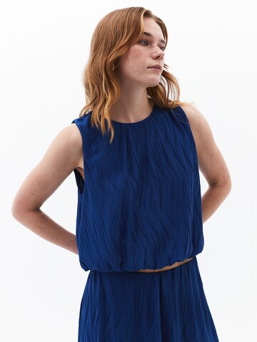 OXXO Blouse in Blauw: voorkant