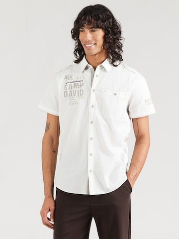 Regular fit Camicia di CAMP DAVID in beige