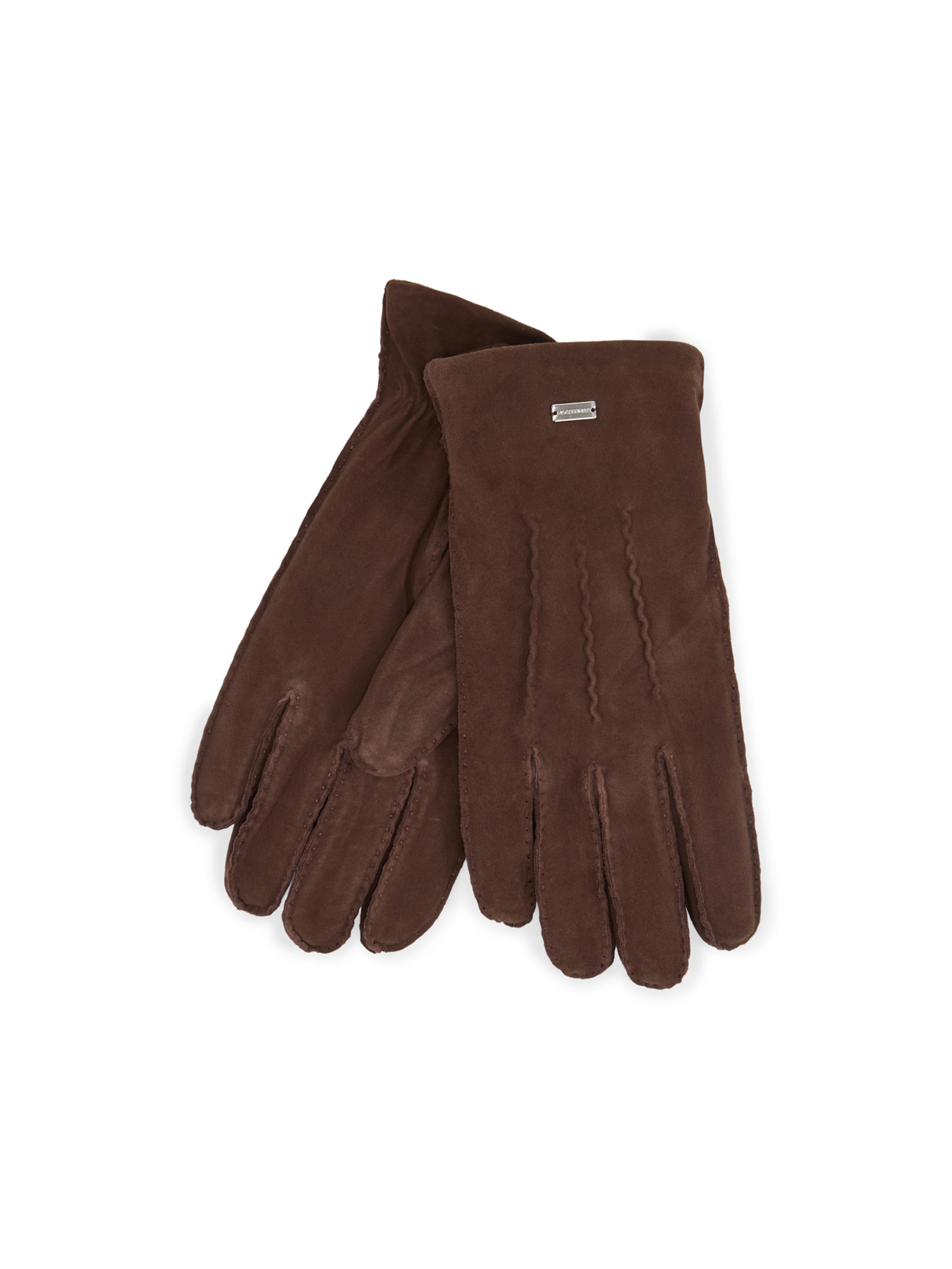 STRELLSON Full finger gloves in Brown