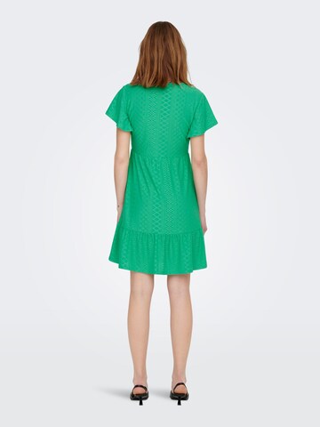 Robe 'SANDRA' ONLY en vert