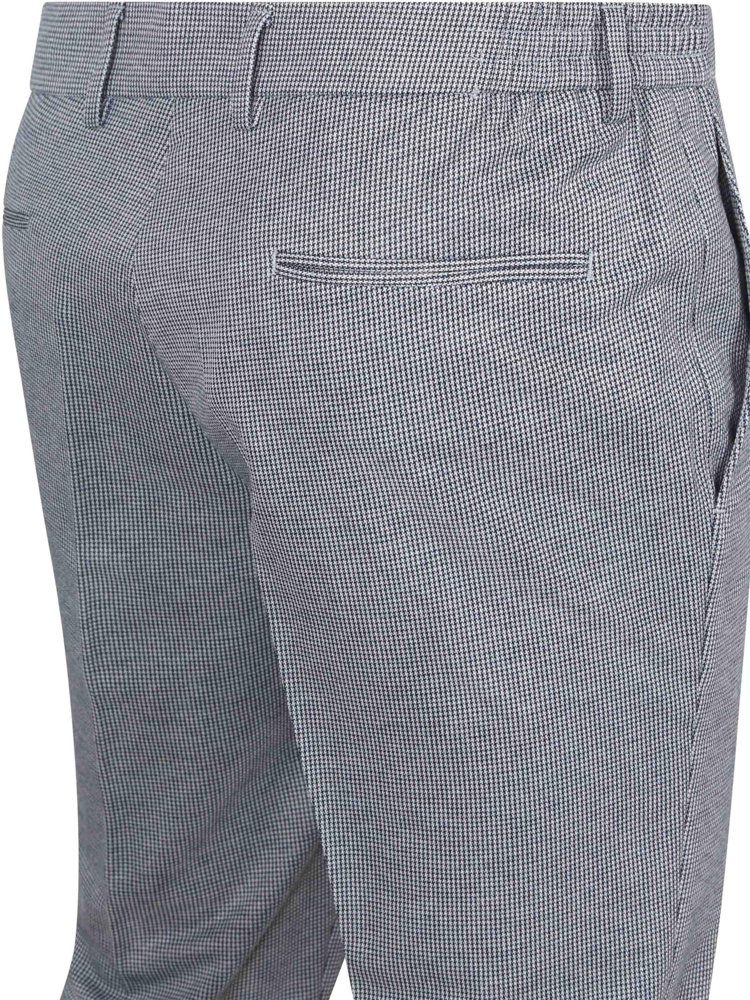 Coupe slim Pantalon à plis Suitable en bleu