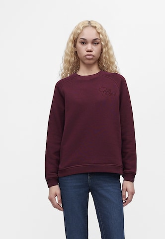 Sweat-shirt GANT en rouge : devant