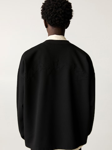Sweat-shirt Pull&Bear en noir