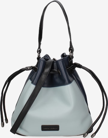 David Jones Beuteltasche in Blau: Vorderseite