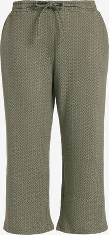 Regular Pantalon Ulla Popken en vert : devant