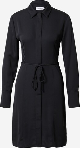 Calvin Klein Sukienka koszulowa w kolorze czarny: przód