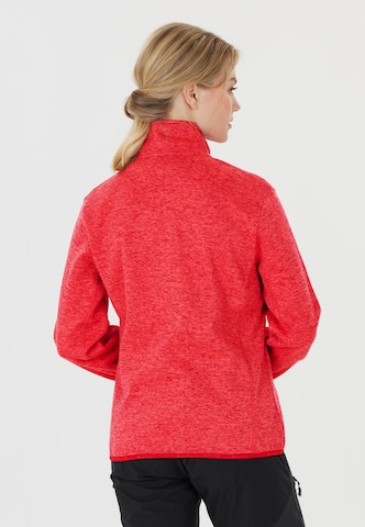 Whistler Athletic Fleece Jacket 'SAMANI' in Red