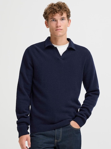 Casual Friday Sweater ' CFKARL LAMBSWOOL ' in Blue
