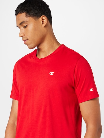 T-Shirt Champion Authentic Athletic Apparel en rouge