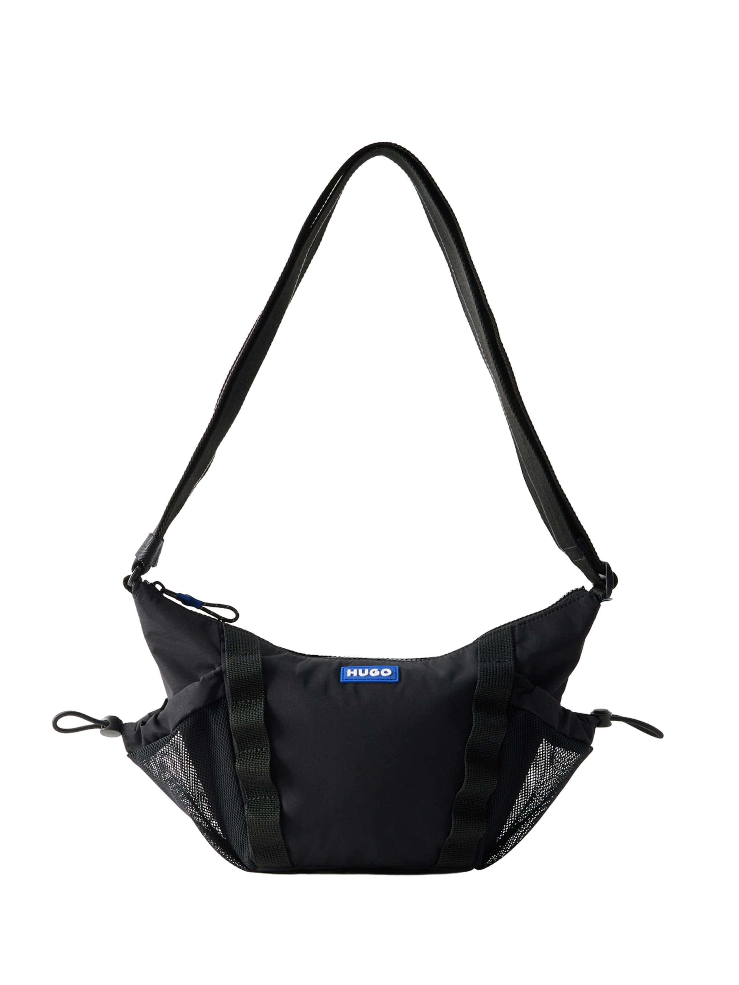 HUGO Чанта за през рамо тип преметка 'Vytal' в черно: отпред