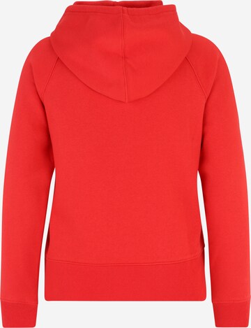 Gap Petite Zip-Up Hoodie in Red