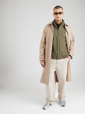 BOSS Sweatvest 'Spirit70' in Groen