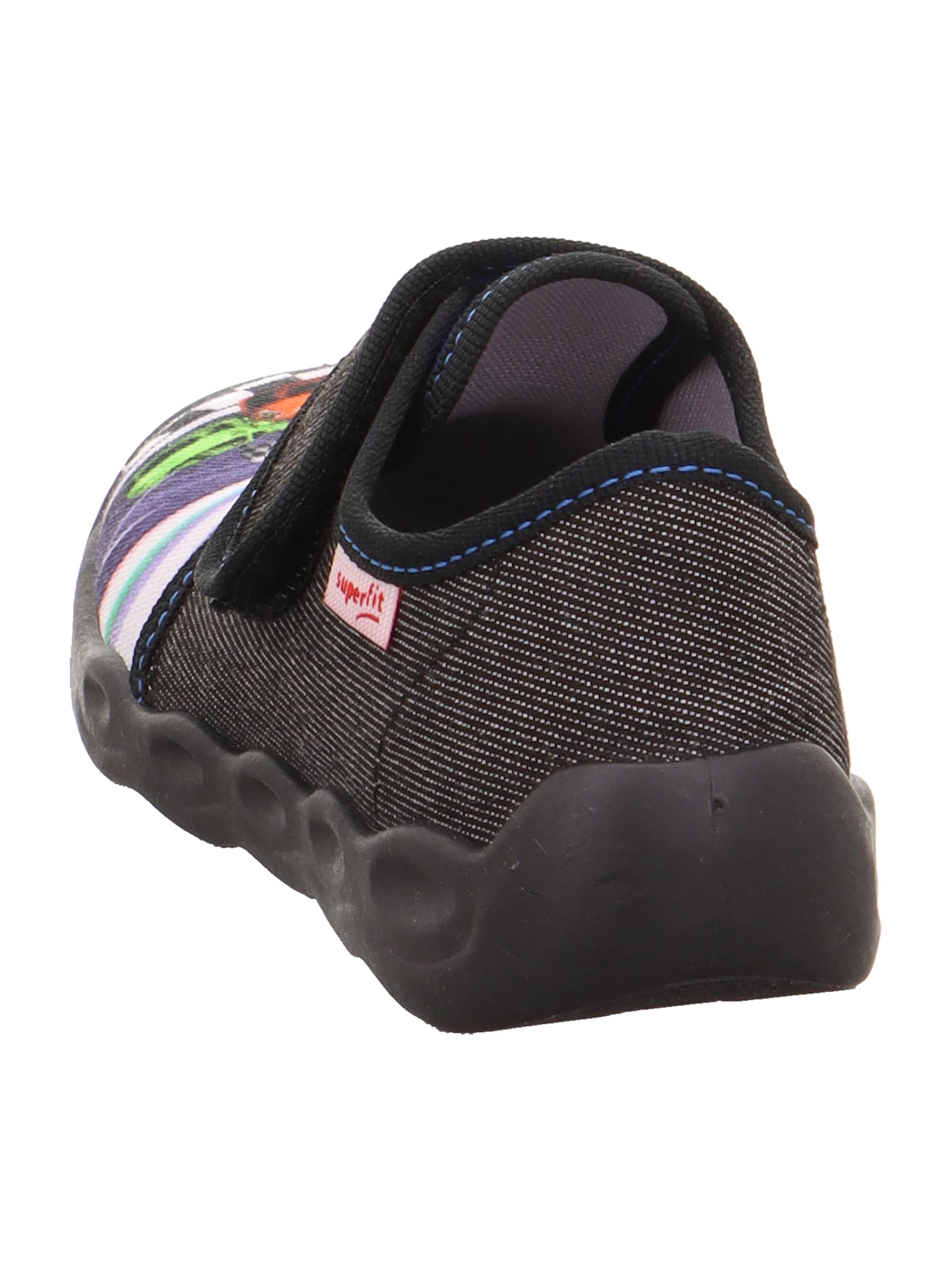 SUPERFIT Huisschoenen 'BUBBLE' in Zwart