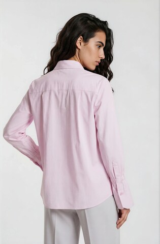 Milano Italy Blouse in Pink