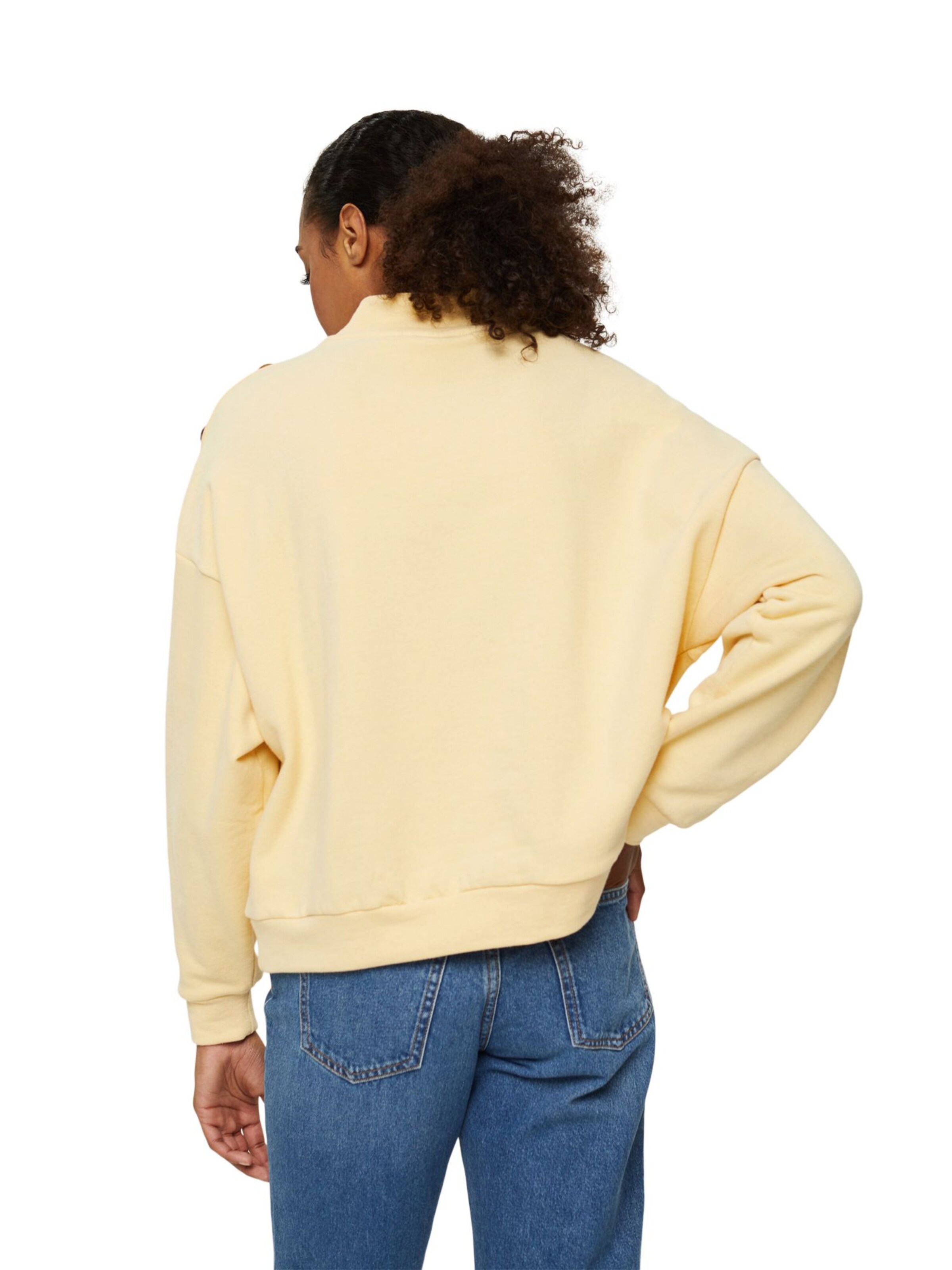 Frauen Sweat ESPRIT Sweatshirt in Gelb - MI38523 Frauen Sweat ESPRIT Sweatshirt in Gelb - MI38523