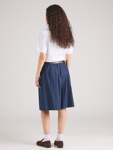 ZABAIONE Wide leg Pleat-Front Pants 'Ta44ija' in Blue